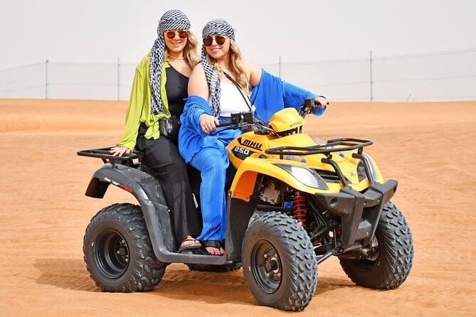 Dubai Desert Safari & Quad Bike Sand Board Camel Ride BBQ Dinner - Accessibility and Restrictions