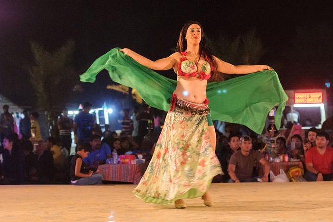 Dubai Desert Safari With Camel Riding and Belly Dance - Delectable Buffet BBQ Dinner