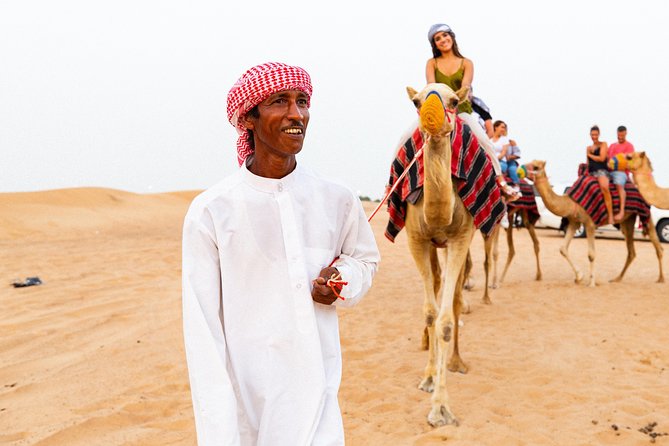 Dubai Desert Safari With Quads, BBQ Dinner, Camel Ride, & Shows - Just The Basics