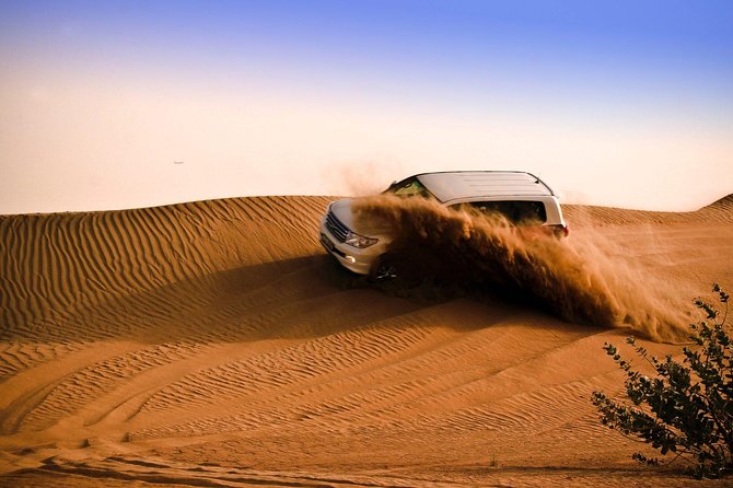 Dubai Dune Bashing Safari With BBQ Dinner, Entertainment and Camel Ride - Optional Adventure Activities