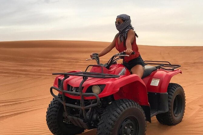 Dubai Dunes Safari With Quad Bike, Camel Ride, BBQ Dinner & Live Shows - Delectable International Buffet Dinner