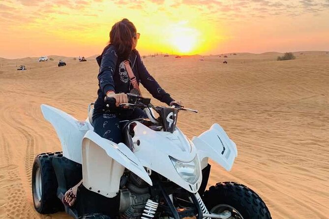 Dubai Dunes Safari With Quad Bike, Camel Ride, BBQ Dinner & Live Shows - Mesmerizing Belly Dance Performance