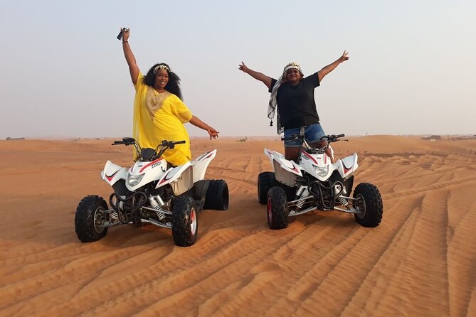 Dubai Dunes Safari With Quad Bike, Camel Ride, BBQ Dinner & Live Shows - Awe-inspiring Fire Dance Spectacle