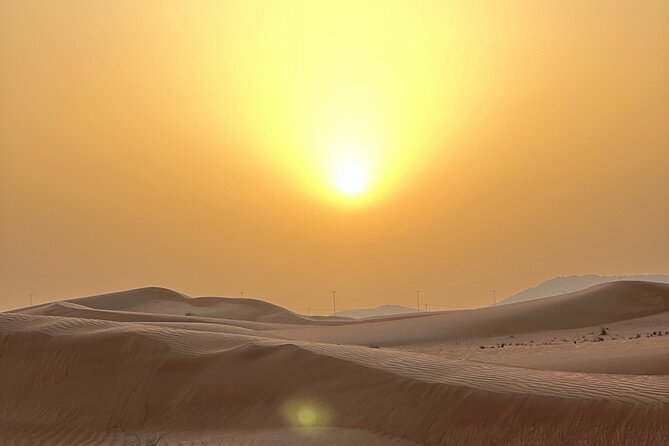 Dubai Evening Desert Safari - Private Car - Highlights of the Tour