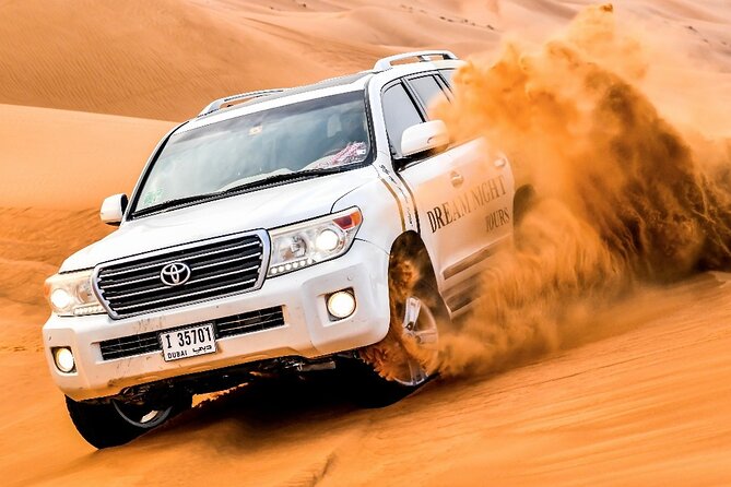 Dubai Evening Desert Safari Tour With Hotel Transfer, Camel Ride and BBQ Dinner - Just The Basics