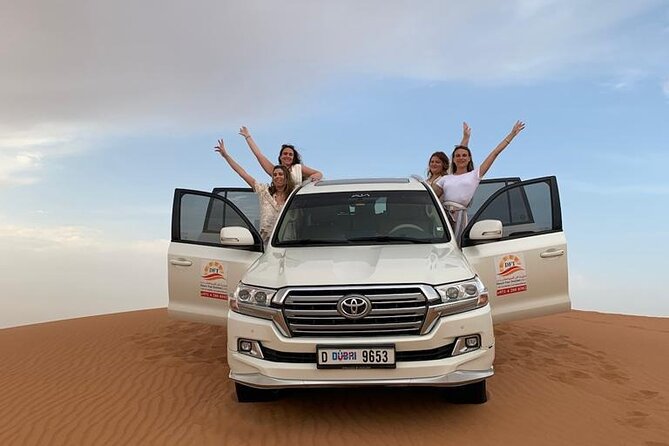 Dubai Evening Desert Safari With Camel Ride, Sand Boarding, BBQ & Entertainment - Arrival at Desert Camp