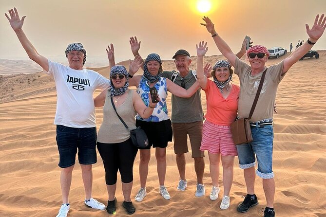 Dubai Evening Desert Safari With Dinner, Camel Ride and Show - Camel Riding and Sandboarding