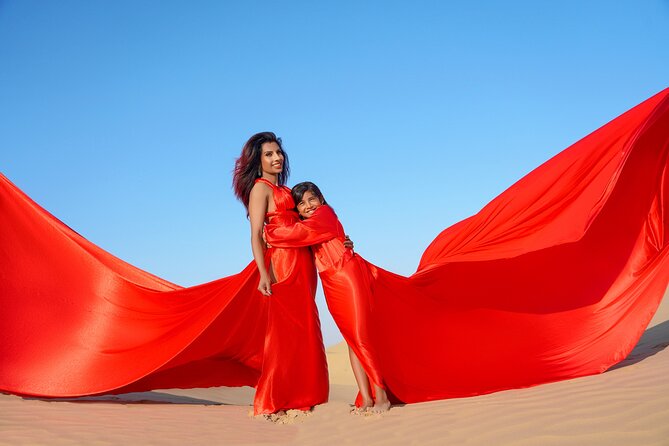 Dubai Flying Dress Photo and Video Shoot in Desert - Customer Reviews and Feedback