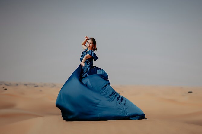 Dubai: Flying Dress With Photography and Thrilling Dune Drive - Dress and Photography