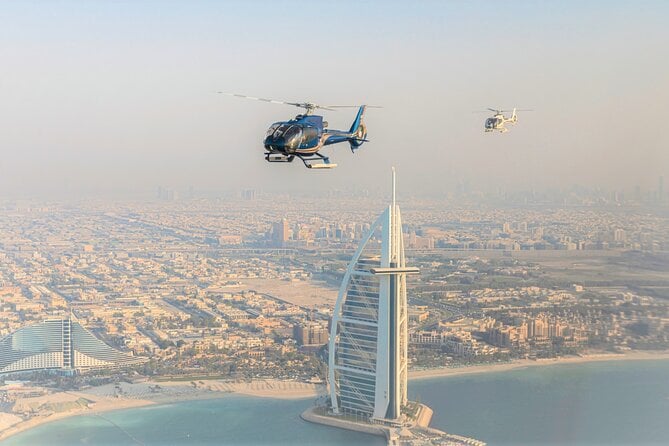 Dubai Helicopter Tour From Palm Jumeirah - Duration and Departure Details