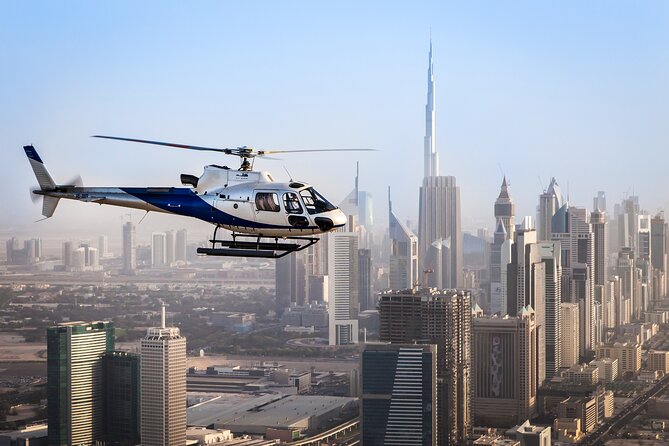 Dubai Helicopter Tour With Optional Private Hotel Transfers - Duration and Flight Options