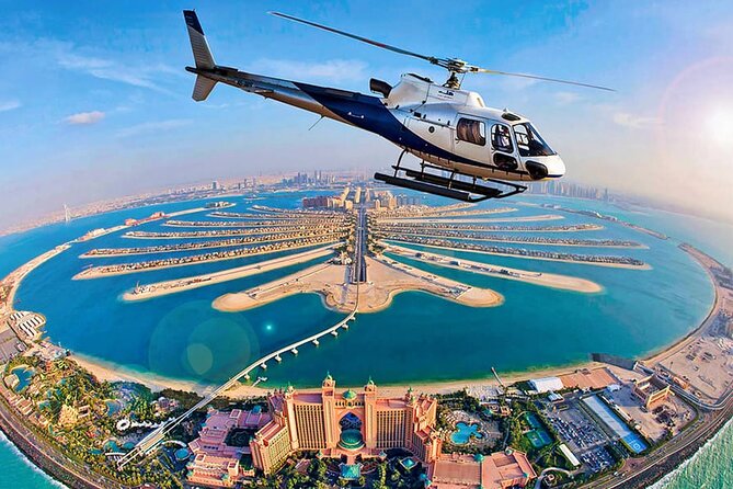 Dubai Iconic Helicopter Tour and Dhow Cruise Dinner Marina Combo - Tour Inclusions and Amenities