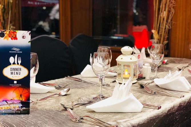 Dubai Marina Dinner Cruise With Drinks & Live Music - Booking and Cancellation Policy
