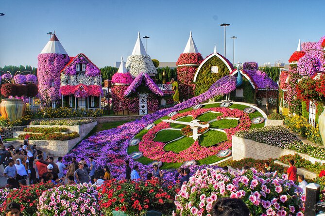 Dubai Miracle Garden Admission Ticket With Hotel Transfer - Inclusions and Exclusions