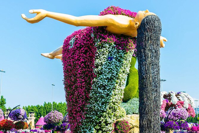 Dubai Miracle Garden Ticket With Dubai City Tour - Inclusions