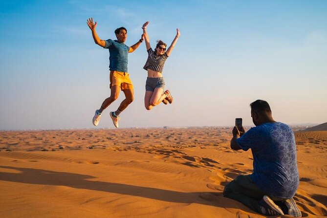 Dubai: Morning Desert Safari, Sandboard & Camel Ride - Group Size and Cancellation