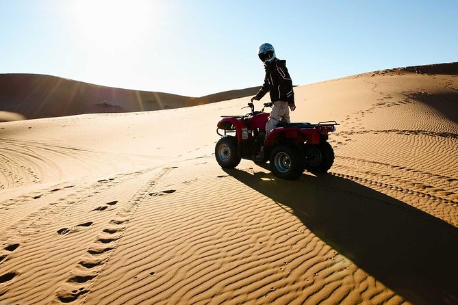Dubai Morning Quad Bike With Sandboarding and Camel Ride - Inclusions and Transportation