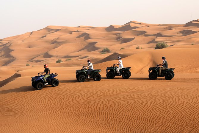 Dubai Morning Quad Bike With Sandboarding and Camel Ride - Customer Reviews and Feedback