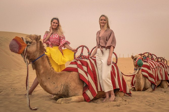Dubai Morning Quad Bike With Sandboarding and Camel Ride - Quad Biking Experience