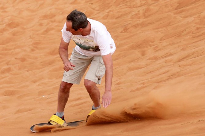 Dubai Morning Red Dunes With Camel Safari & Sandsurf - Insurance and Liability Coverage