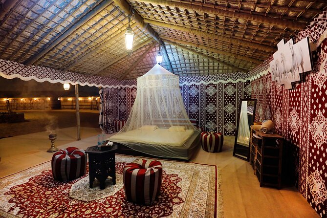Dubai Overnight Desert Safari, BBQ & Stargazing at Al Khayma Camp - Camel Ride Exploration