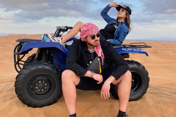 Dubai Premium Evening Quad Bike, Desert Safari and BBQ Dinner - Henna Painting for Ladies