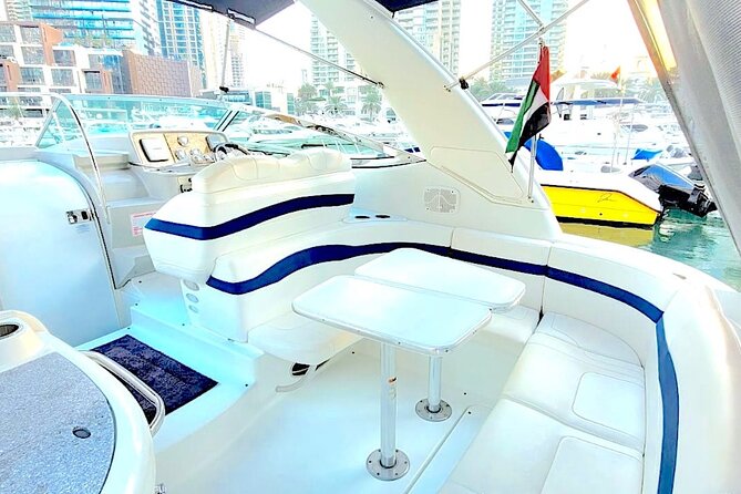 Dubai: Private Yacht Cruise on a 34 Ft Yacht - Duration and Group Size