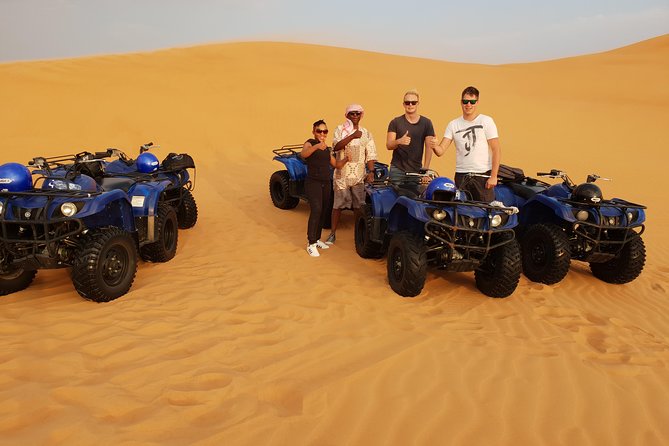 Dubai: Red Dune ATV, Sandsurf, Camels, Stargazing & Camp Dinner - Sandboarding Experience