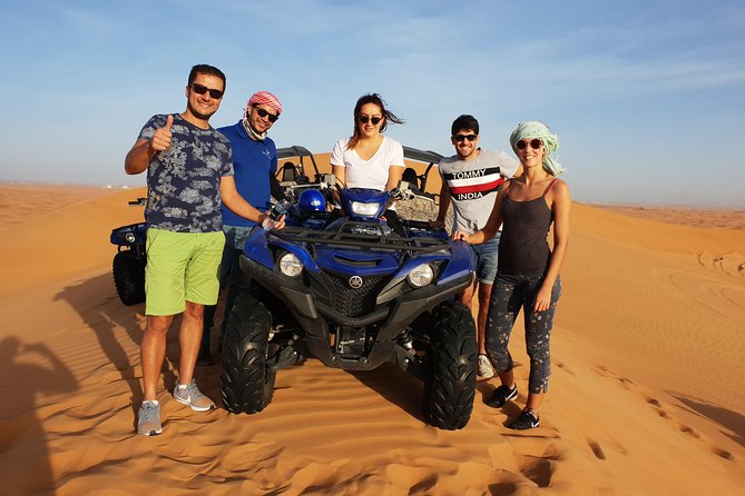 Dubai: Red Dune ATV, Sandsurf, Camels, Stargazing & Camp Dinner - Camel Riding Excursion