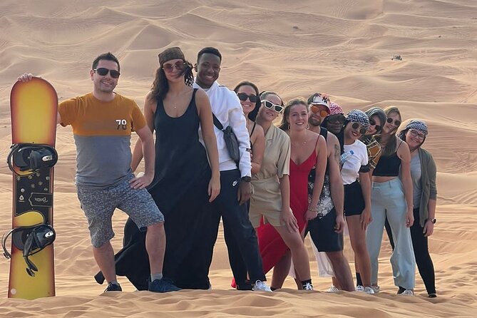 Dubai Red Dune Desert Safari Camel Ride Sandboard & BBQ Dinner - Overview of the Safari