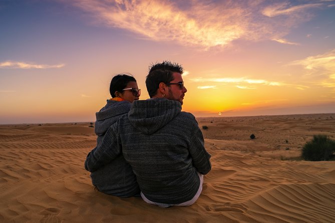 Dubai Red Dune Desert Safari, Camels, Sandboarding & BBQ Options - Bedouin-Style Desert Camp