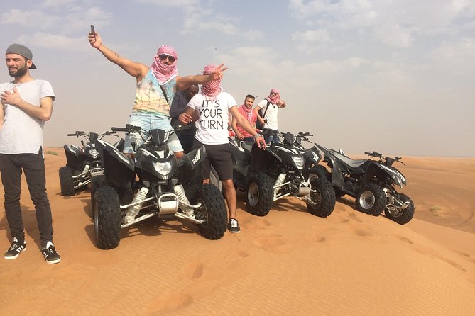 Dubai: Red Dune Quad Bike Desert Safari Adventure - Meeting Point and Pickup Information