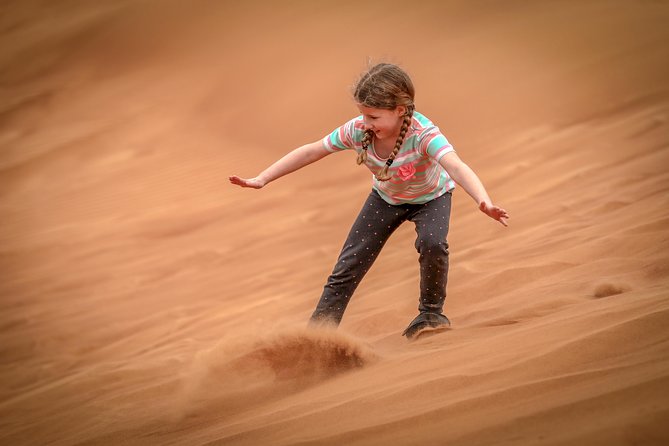 Dubai Red Dunes Desert Safari, Sandsurf, Camel & Quad Bike Option - Additional Options and Upgrades