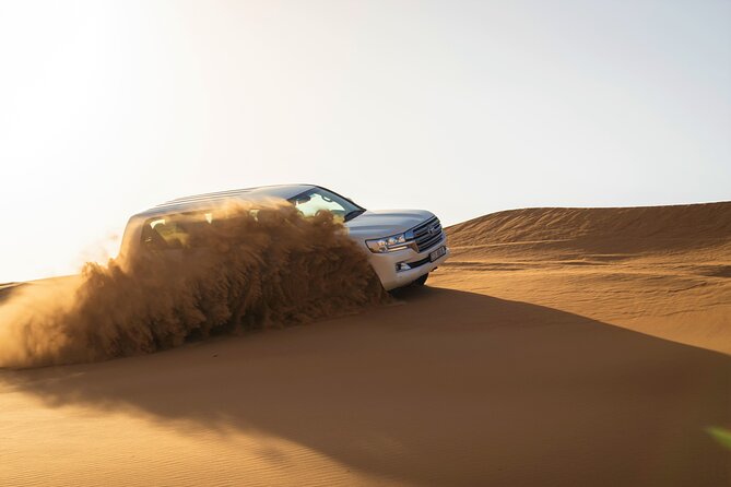 Dubai Red Dunes With Sandboarding, Camel Ride, Falcon & VIP Camp - Group Size
