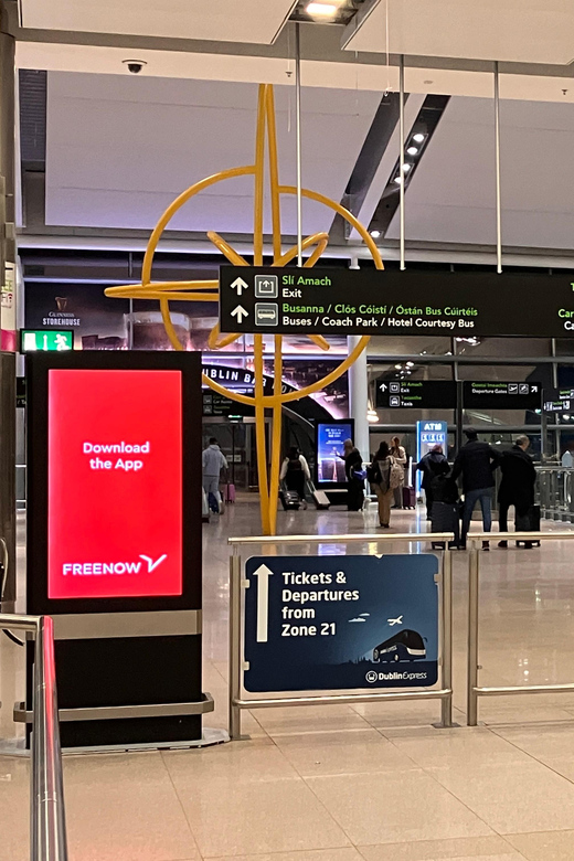 Dublin Airport:, Executive/Chauffeur Transfer to Belfast - Booking Details