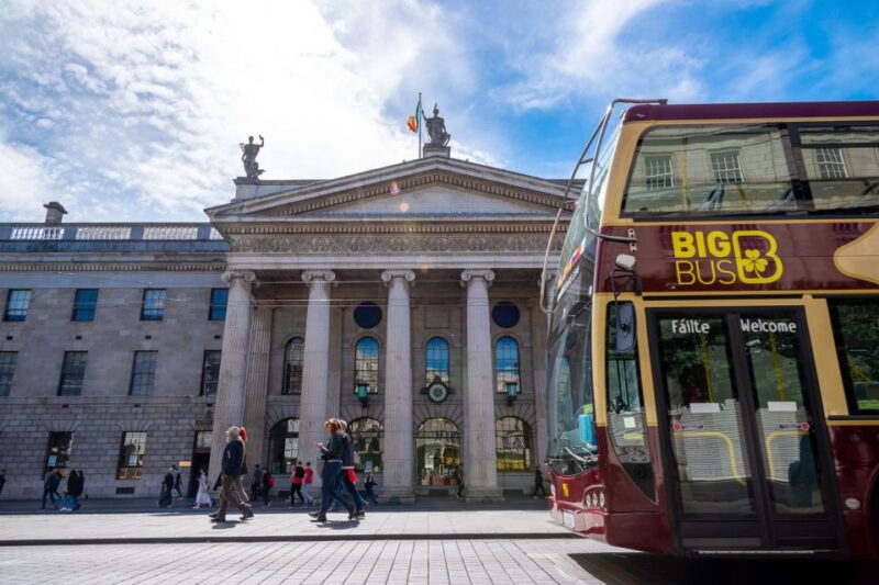 Dublin: Big Bus Hop-On, Hop-Off Tour With Live Guide - Accessibility and Participant Information