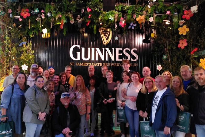Dublin Guinness Storehouse, Molly Malone Statue and Book of Kells - Exploring the Liberties Neighborhood