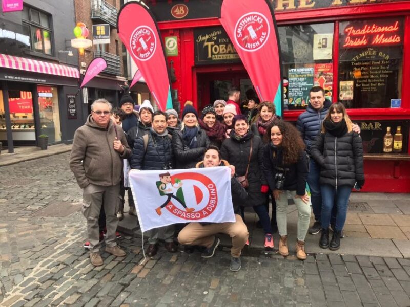 Dublin Highlights: 2.45-Hour Walking Tour in Italian - Itinerary Highlights