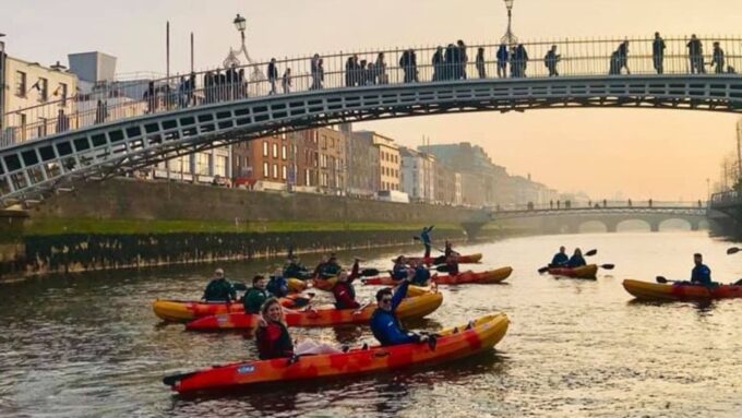 Dublin: Music Under the Bridges Kayaking Tour - Booking and Availability