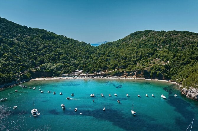 Dubrovnik Blue Cave and Sandy Beach ŠUnj Boat Tour With Drinks - Meeting Point and Pickup Information
