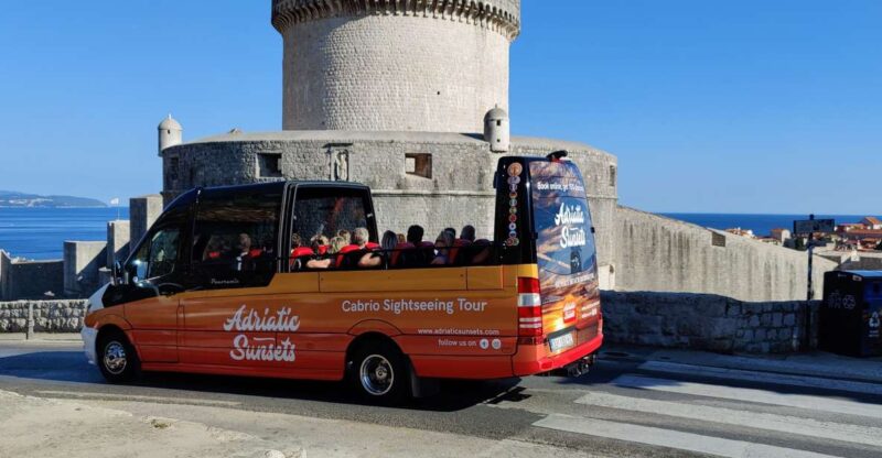 Dubrovnik: Convertible Bus Panorama Tour With Audio Guide - Transportation Details