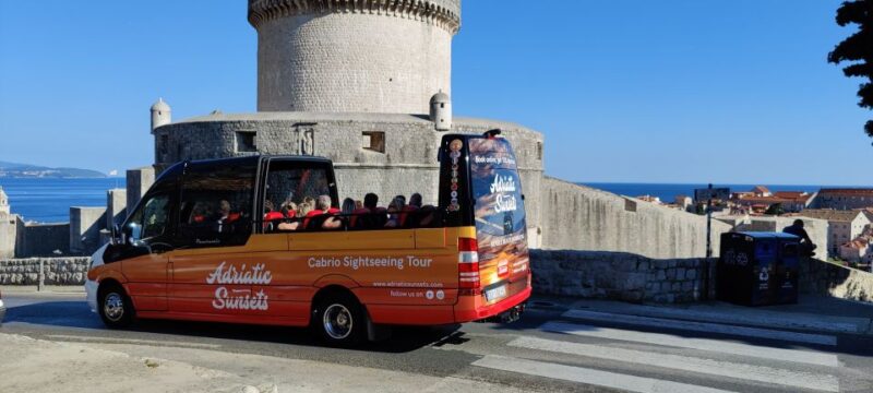 Dubrovnik: Convertible Bus Panorama Tour With Audio Guide - Tour Highlights