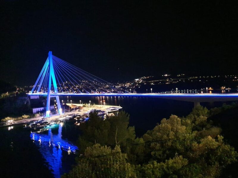 Dubrovnik Night Drive: Lights of the Adriatic - Panoramic City Views