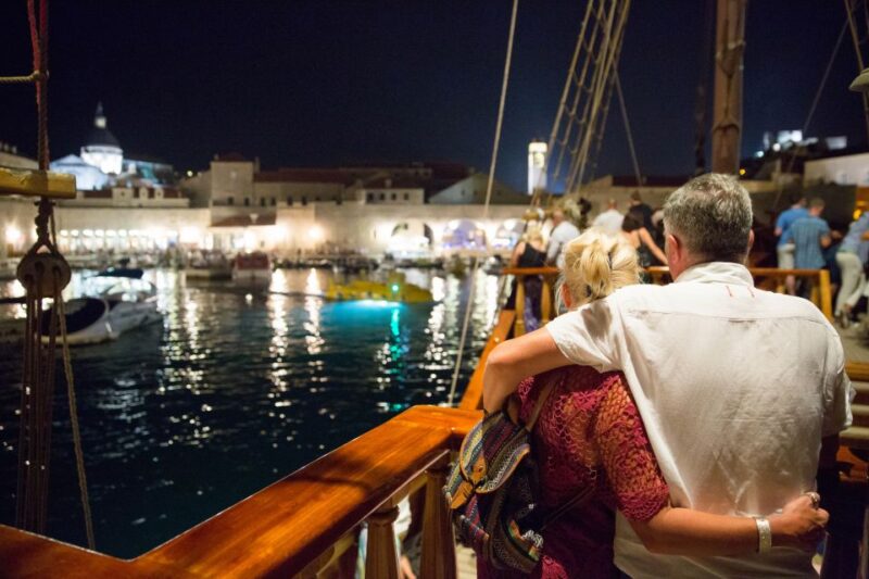 Dubrovnik: Old Town Night Cruise on 16th-Century Karaka Boat - Good To Know