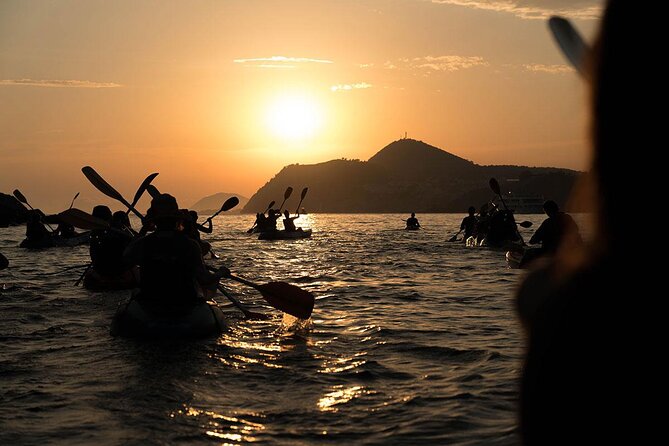 Dubrovnik Sea Kayaking Sunset Paddle - Included in the Tour