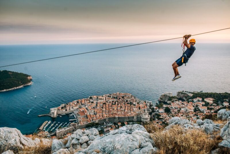 Dubrovnik: Sunset Zip Line Experience Followed by Wine - Inclusions and Requirements
