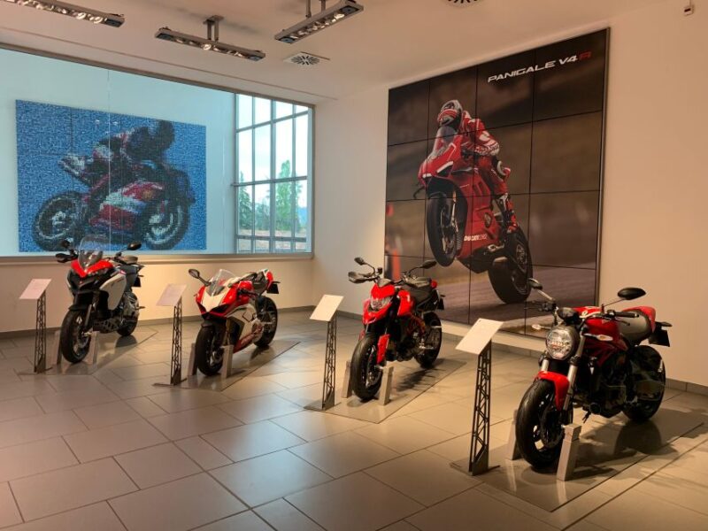 Ducati & Pagani Factories and Museums, Ferrari Museum+Lunch - Itinerary Highlights