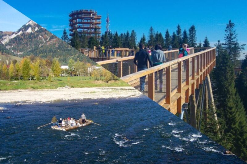 Dunajec River Gorge Rafting and Tree Top Walk From Krakow - Tatra Mountains Scenery