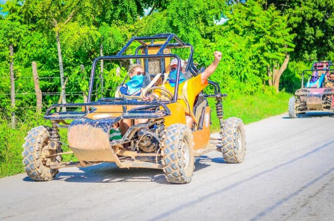 Dune Buggy Adventure in Punta Cana - Swimming at Cenote