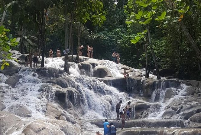 Dunns River and Blue Hole Tour From Ocho Rios - Exploring Dunns River Falls